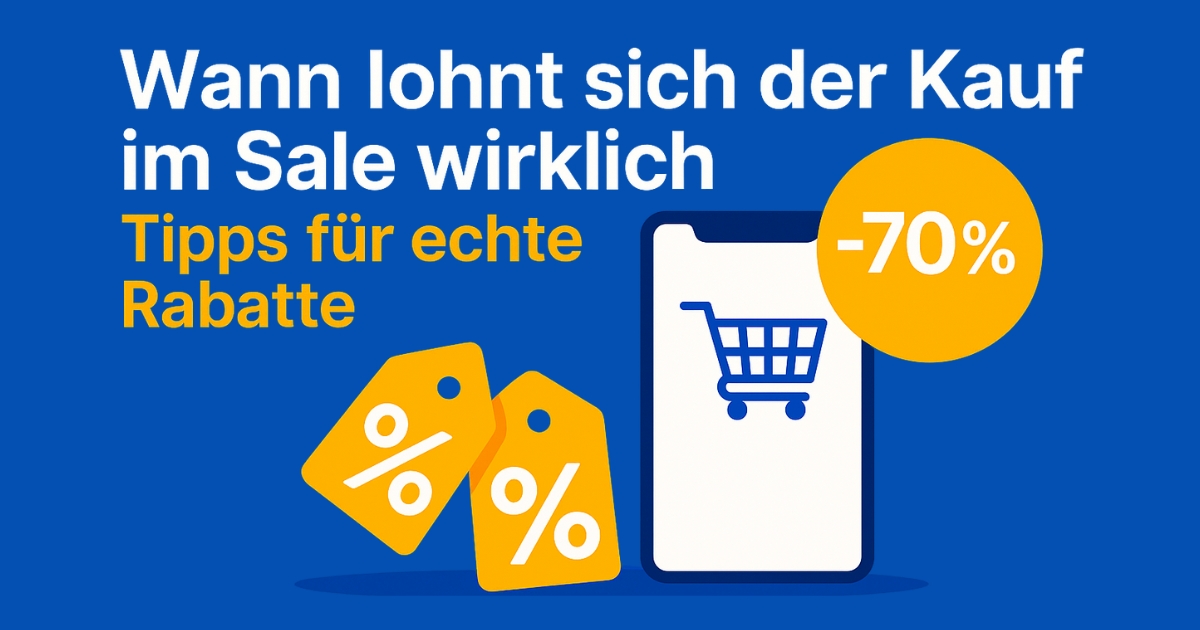 Wann lohnt sich der Kauf im Sale wirklich – Tipps für echte Rabatte