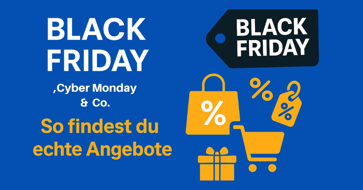 Black Friday & Black Week bei Amazon – So findest du echte Angebote 2025
